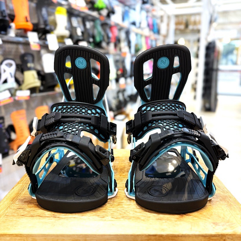 スノーボードビンディング ブラック/ブルー BURTON◇スノーボードバインディング/S/BLK