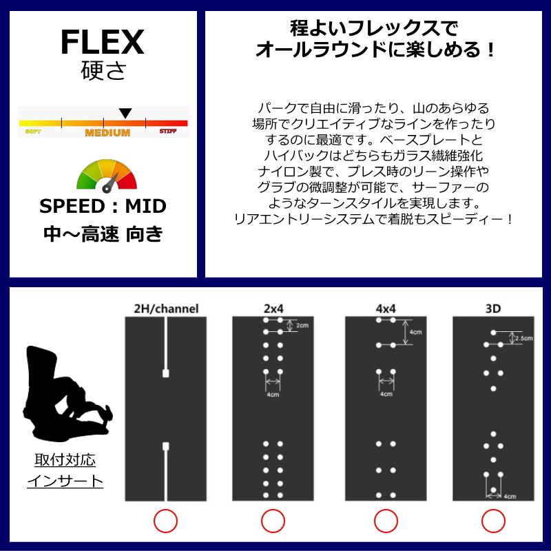 キ*ミ様 【入札後早期終了】Flow ビンディング Lサイズ 楽天市場】FLOW（サイズ（スノーボードビンディング）M