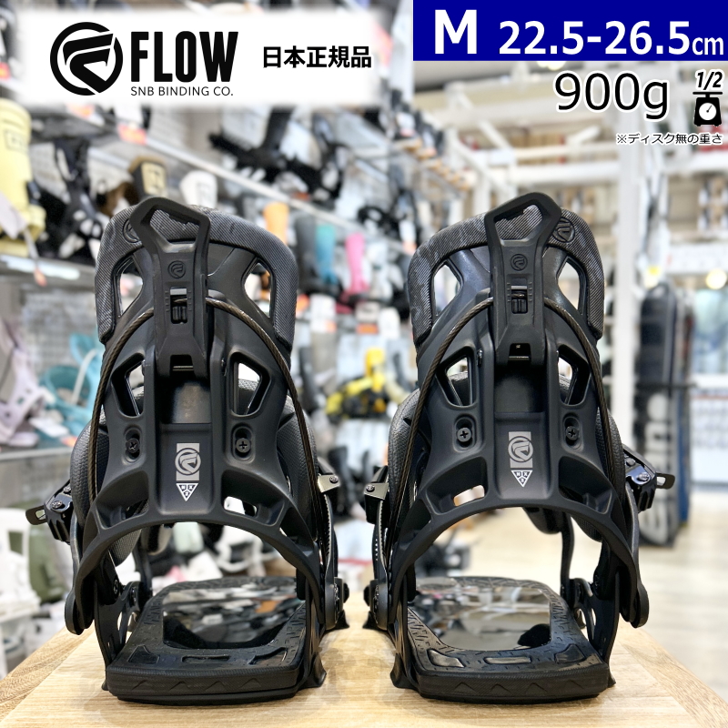 23-24 NIDECKER FLOW NX2 カラー:BLACK Mサイズ ナイデッカー メンズ