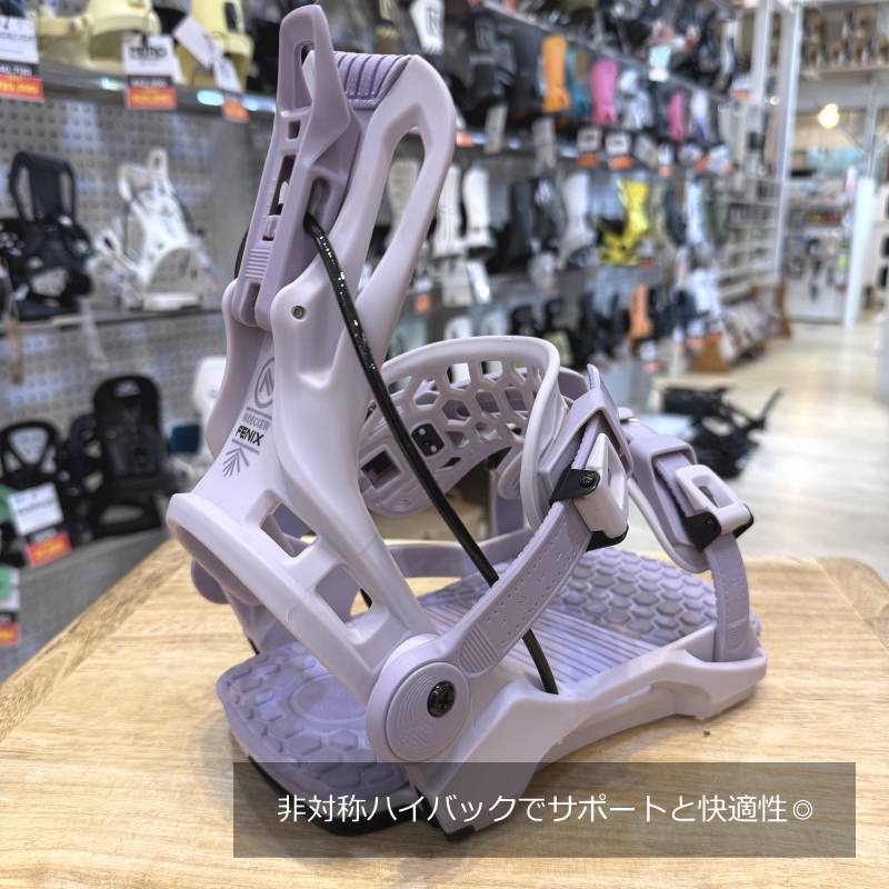 24-25 NIDECKER FLOW FENIX カラー:LAVENDER Mサイズ ナイデッカー