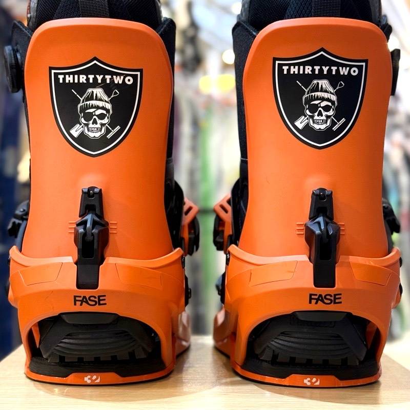 【OUTLET】 25-26 THIRTYTWO T32M FASE カラー:ORANGE Mサイズ サーティーツー メンズ スノーボード バインディング 日本正規品 関連画像1
