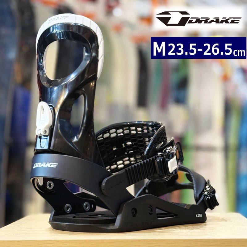 25-26 DRAKE KING LTD カラー:BLACK WHITE Mサイズ ドレイク メンズ