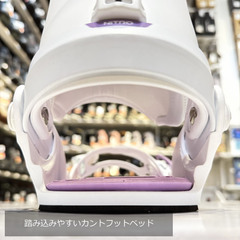 24-25 NITRO COSMIC カラー:WHITE BRUSH SMサイズ ナイトロ コスミック