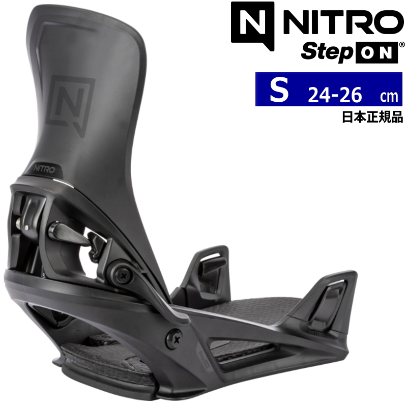 NITRO step on Mサイズ25-26 ステップオン専用※25-26 NITRO STEP ON Mens カラー:Ultra Black S