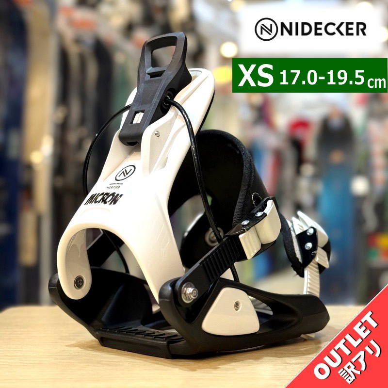 OUTLET】 25-26 NIDECKER MICRON カラー:STORMTROOPER XSサイズ