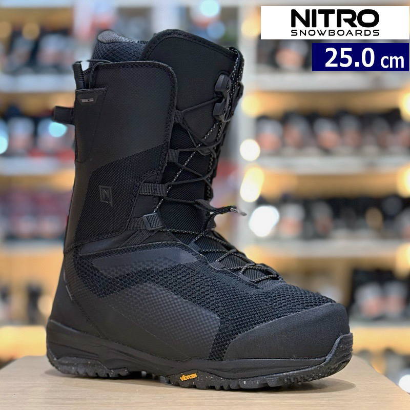 メンズ スノーボードブーツ 23-24 NITRO SKYLAB TLS カラー:True Black