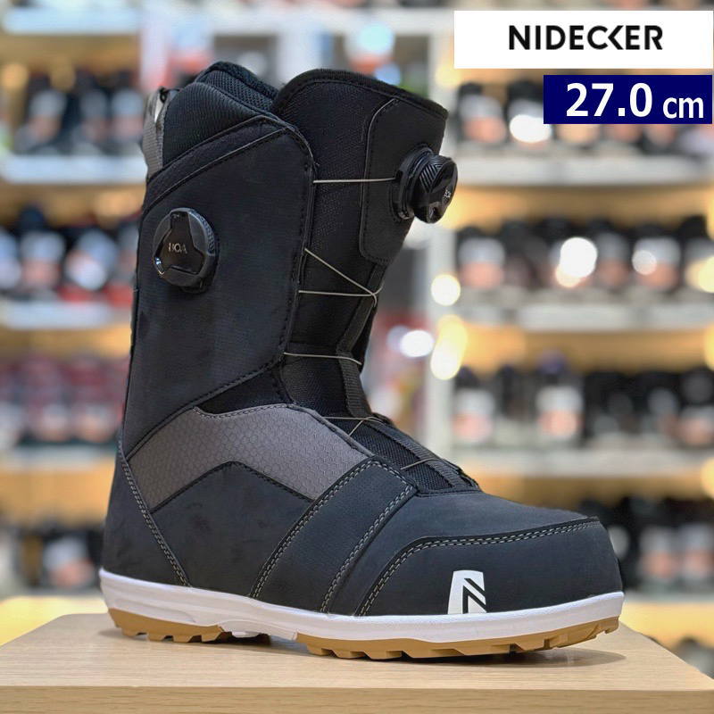 メンズ スノーボードブーツ 22-23 NIDECKER CHARGERα 27cm ナイデッカー チャージャーアルファ 型落ち 日本正規品 | 