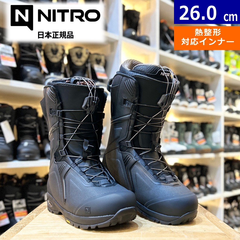 25-26 NITRO CAPITAL TLS+ カラー:Black 26cm ナイトロ キャピタル