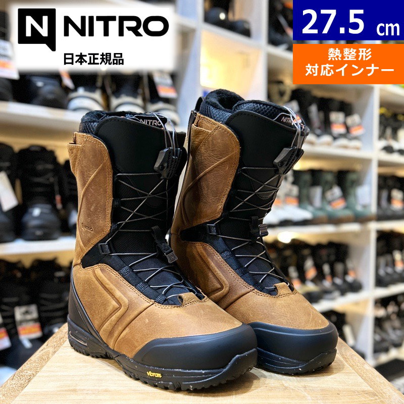 25-26 NITRO EL MEJOR TLS+ カラー:Brown 27.5cm ナイトロ エル