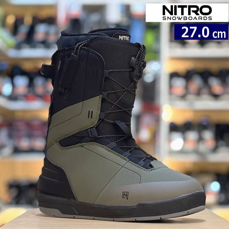 25-26 NITRO VENTURE TLS カラー:Shadow-Black 27cm ナイトロ ベンチャー メンズ スノーボードブーツ 日本正規品