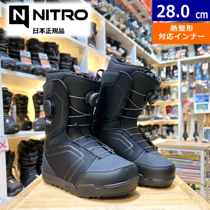 25-26 NITRO SENTINEL BOA カラー:Black 28cm ナイトロ センチネル