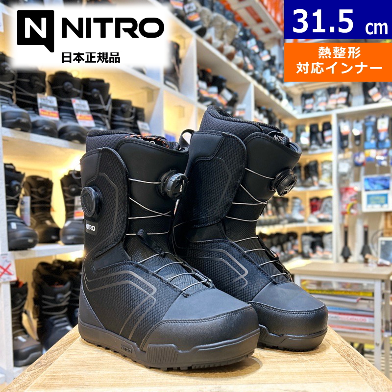 25-26 NITRO SENTINEL BOA カラー:Black 31.5cm ナイトロ センチネル