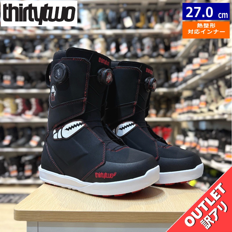 ラスト1点】 【OUTLET】24-25 THIRTYTWO LASHED DOUBLE BOA CRAB GRAB