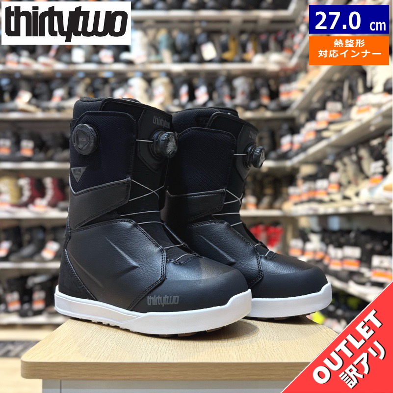 ラスト1点】 【OUTLET】24-25 THIRTYTWO LASHED DOUBLE BOA WIDE