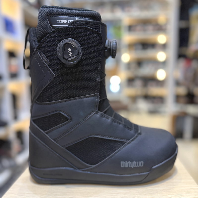 HEAD　スノーボードブーツ 黒 ダイヤル式　24.5-25.5cm ヘッド（HEAD）（キッズ）ジュニア スノーボード ブーツ ボア