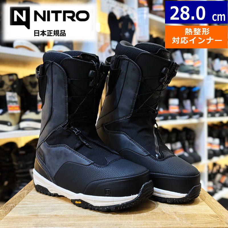 25-26 NITRO VENTURE PRO TLS カラー:BLACK 28cm ナイトロ ベンチャー プロ メンズ スノーボードブーツ 日本正規品