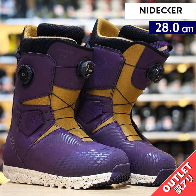 アウトレット】メンズ スノーボードブーツ 25-26 NIDECKER ALTAI