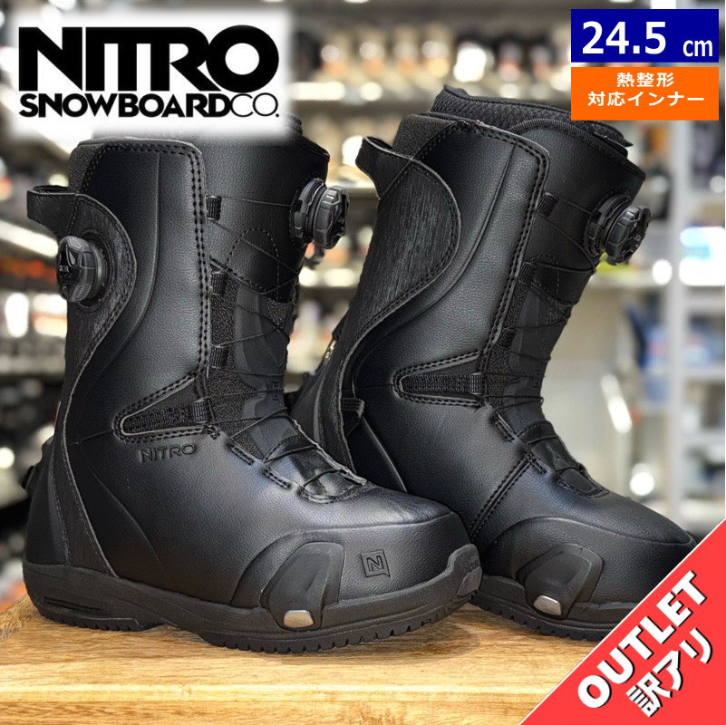 ACC スノーボードセット ブーツBOA24.5cm 中古 acc スノーボード」の