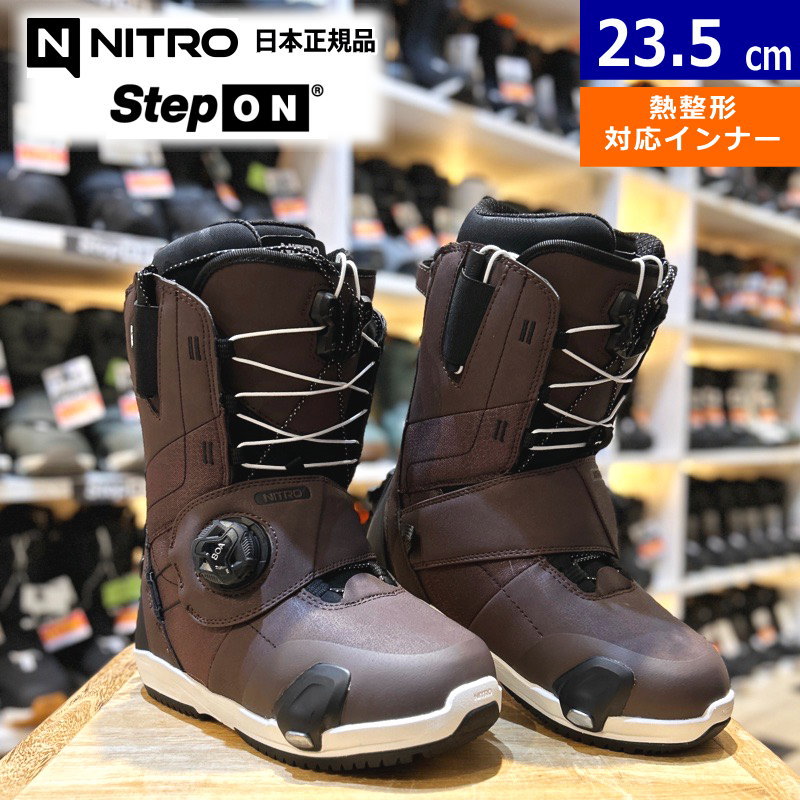 NITORO ナイトロ スノーボードブーツ MONARCH TLS ウィメンズ 25-26 NITRO MONARCH STEP ON TLS カラー:Port 23.5cm ナイトロ