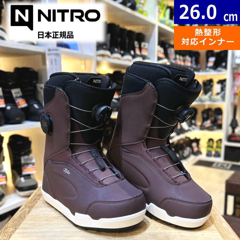 人気⭐︎26.0cm RIDE ANTHEM BOA スノーボードブーツ ブラック