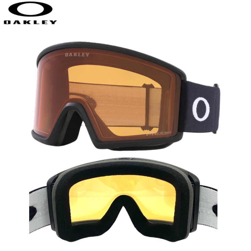 24-25OAKLEY TARGET LINE L カラー:MATTE BLACK レンズ:PERSIMMONオークリー