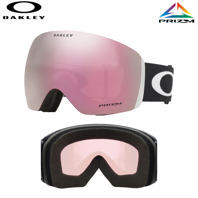 18-19OAKLEY FLIGHT DECK L カラー:MATTE BLACK レンズ:PRIZM HI PINK IRIDIUMオークリー | OAKLEY