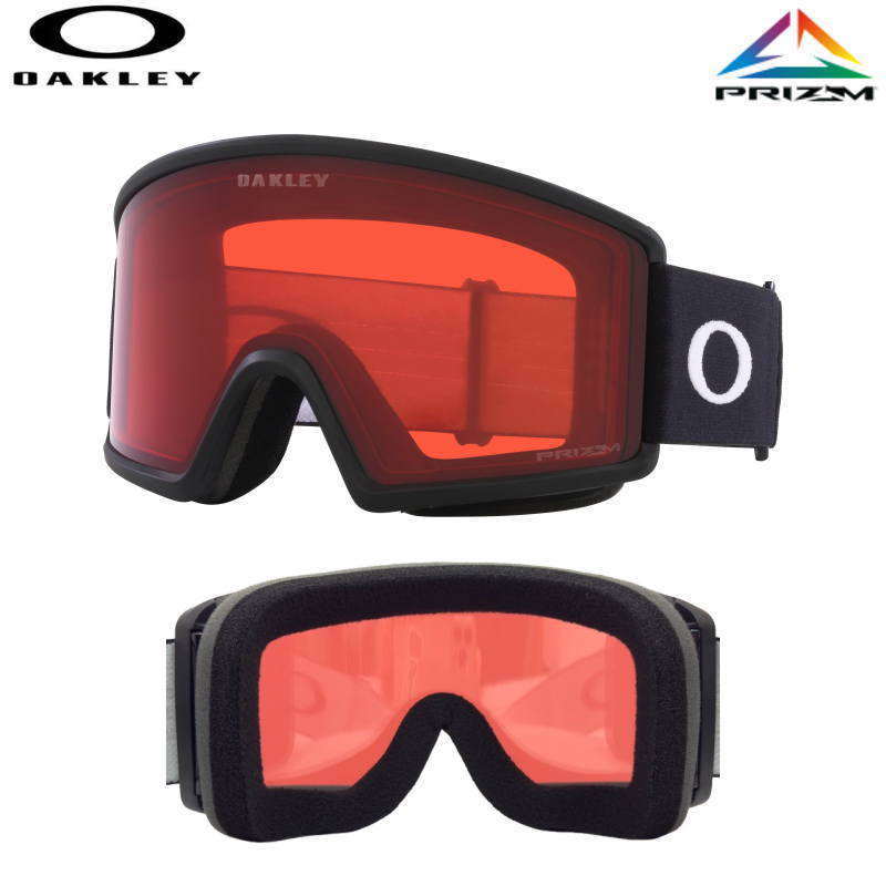 25-26 OAKLEY TARGET LINE L カラー:MATTE BLACK レンズ:PRIZM ROSE オークリー | OAKLEY