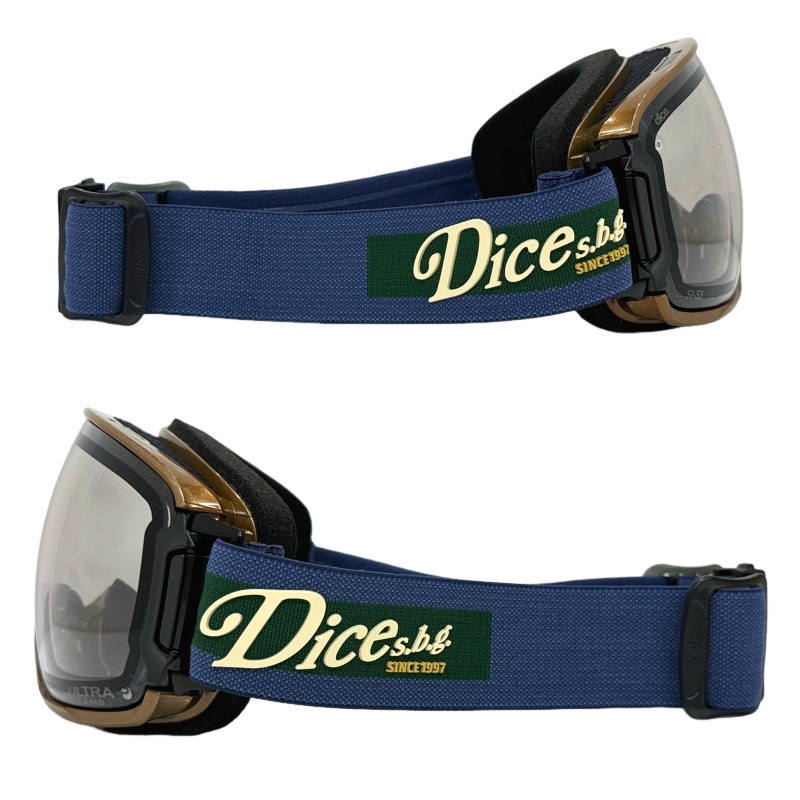 ま*】様 dice banck レンズゴールド DICE（ダイス） 2026 DICE BANK バンク スノーボード ゴーグル BK55573