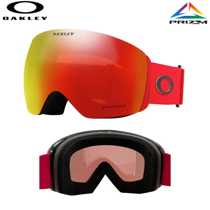 25-26 OAKLEY FLIGHT DECK L カラー:MATTE REDLINE レンズ:PRIZM TORCH IRIDIUM オークリー