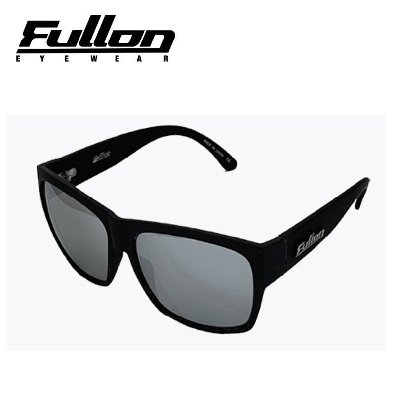 ■[偏光]FULLON FBL034-8 Flame:MATTE BLACK Lens:SILVER MIRROR サングラス 眼鏡 スノーボード スノボ スキー｜off-1