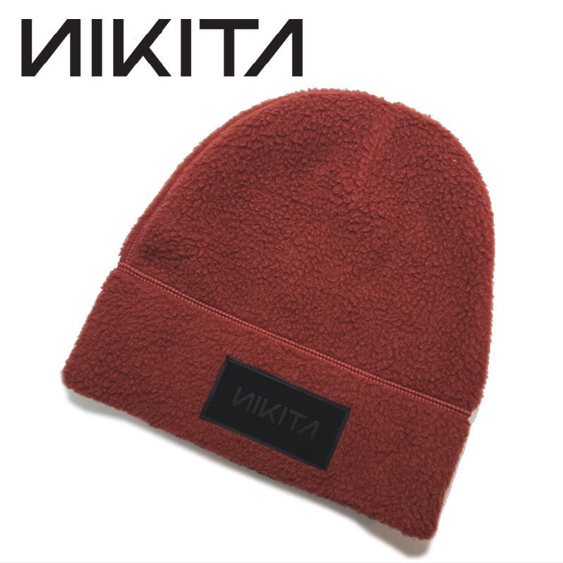 ☆NIKITA NK17 WHISPY BEANIE FIRED BRICK カラー:MAROON ビーニー