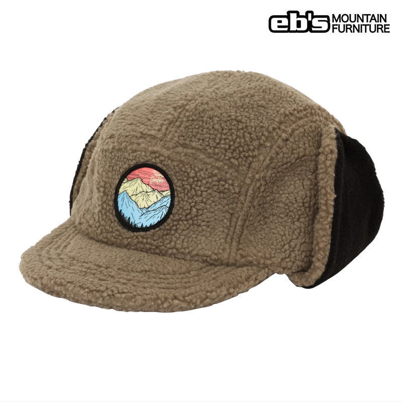 ○[ONE SIZE]23 ebs 5 PANEL BOA CAP カラー:SEPIA キャップ 帽子 スノーボード スノボ スキー｜off-1