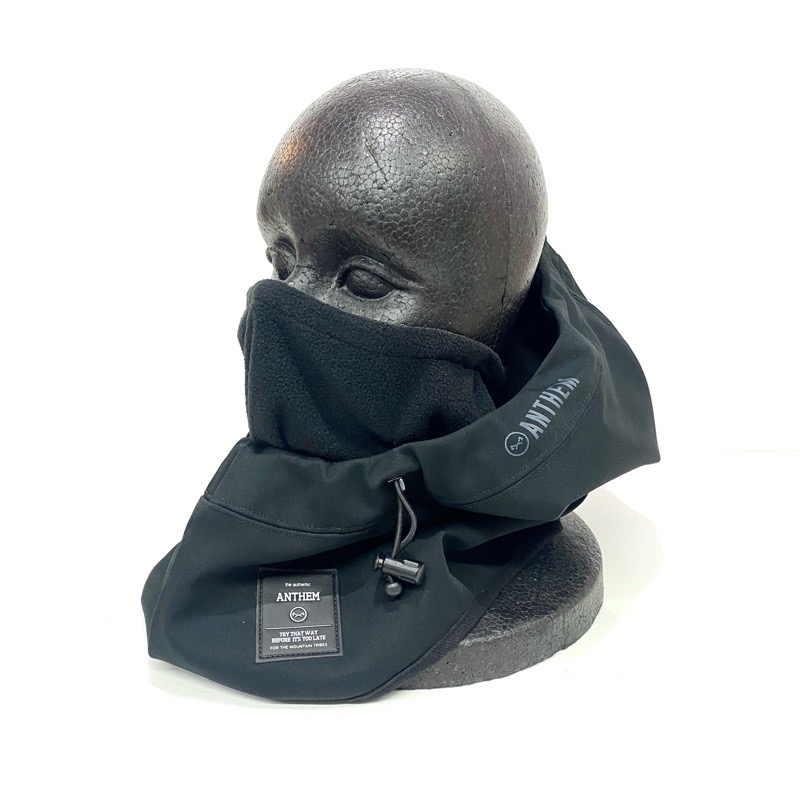 新品フードネック　ヤンチェオンテンバール ◎25 ANTHEM BONDED NECK HOOD カラー:OFF BLACK フードウォーマー