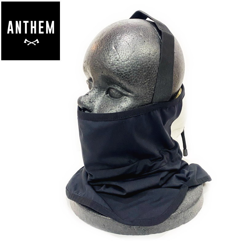 ◎25 ANTHEM HARF BALACLAVA カラー:BLACKxOFF WHITE フードウォーマー スノーボード スノボ スキー | 