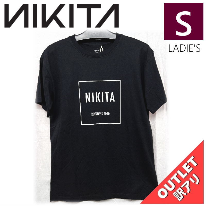 NIKITA（ニキータ） 【OUTLET】 NIKITA RAIN SHADOW SS TEE BLACK S
