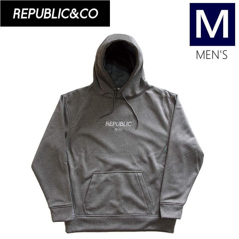 22-23 REPUBLIC CLASSIC BONDING HOODIE カラー:Heather Mサイズ リパブリック パーカー フーディ 日本正規品