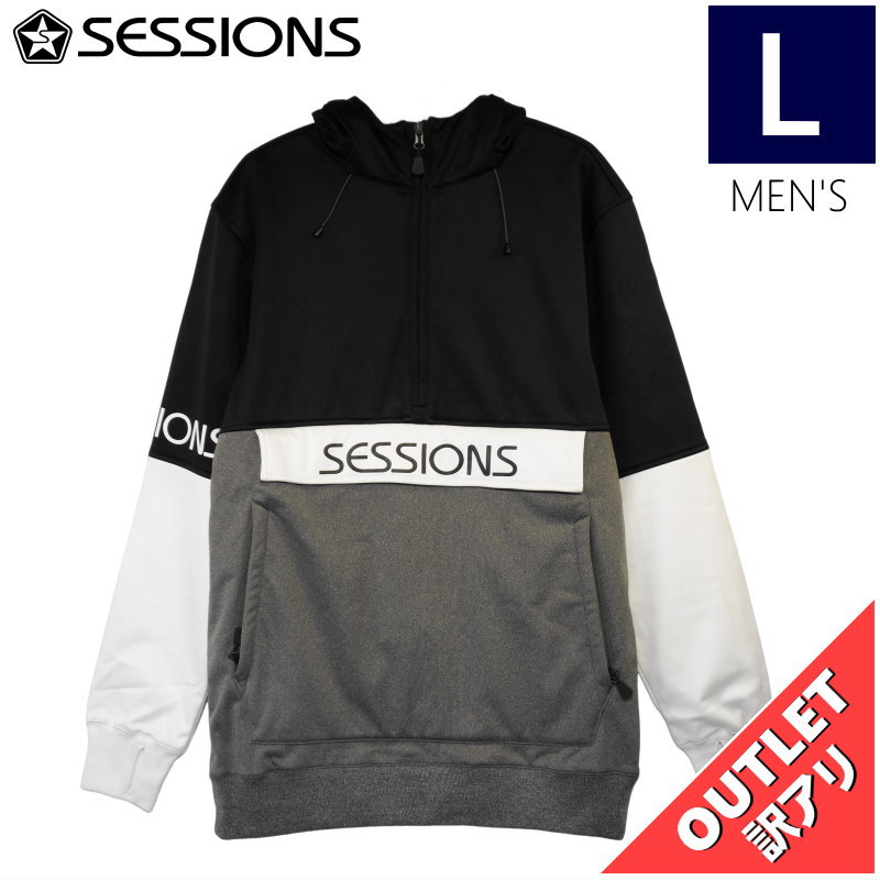 新しく着き OUTLET】 RECHARGE BONDED RIDING HOODIE BLACK Lサイズ メンズ その他