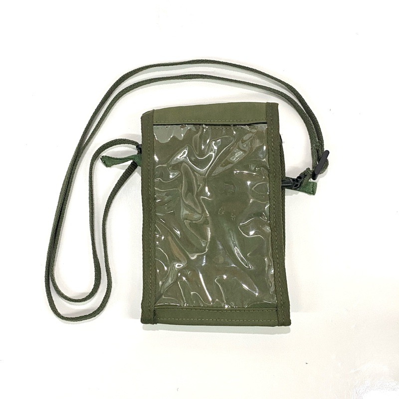 ○24 KIDONA MULTI SHOULDER PASS カラー:OLIVE CANVAS パスケース