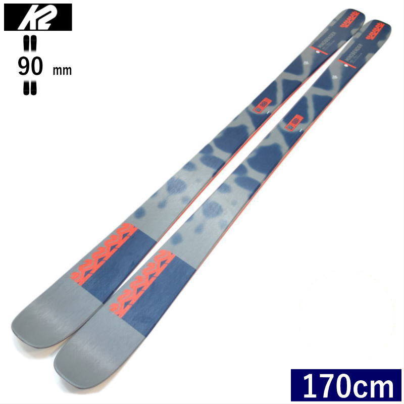 [170cm/90mm幅]22-23 K2 MINDBENDER 90C ケーツー フリースキー オールラウンド カービングスキー 板単体 日本正規品