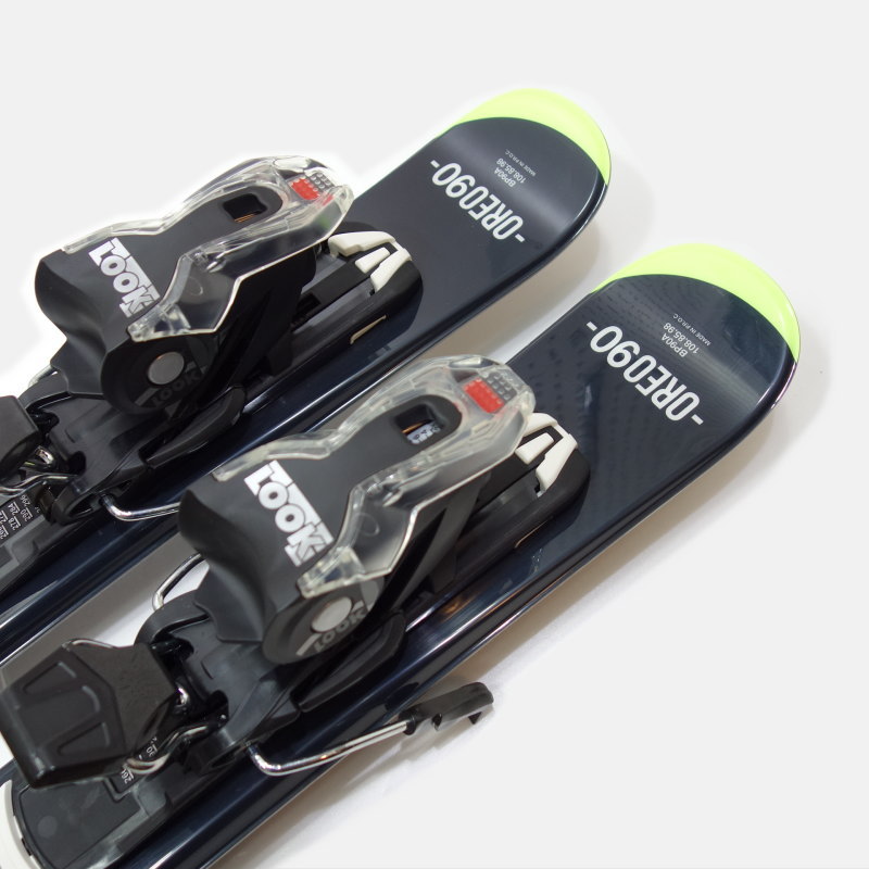 [90cm/90mm幅]22-23 SWALLOW OREO90 カラー:YELLOW+XPRESS 10 GW ビンディングセット ショートスキー  ファンスキー スキーボード