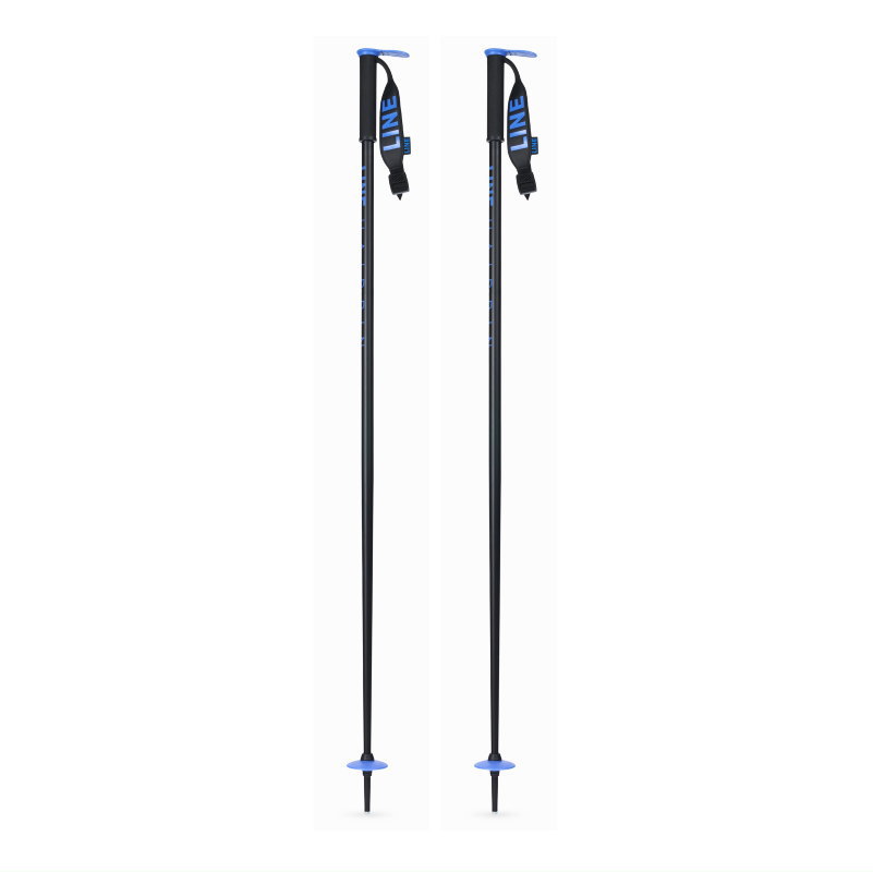 スキーポール 24 LINE HAIRPIN カラー:BLACK DARKBLUE[110cm] ライン ヘアピン スキー ストック 23-24 日本正規品 |  | 01