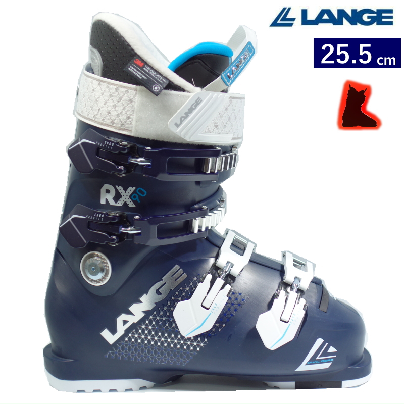 17-18 LANGE RX 90 W [25.5cm足幅100mm幅] ラング レディース スキー 