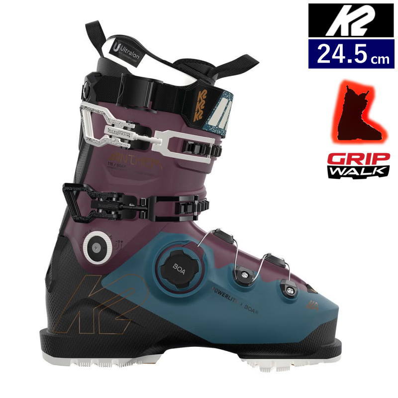 23-24 K2 ANTHEM 115 BOA [24.5cm足幅100mm幅] ケーツー レディース