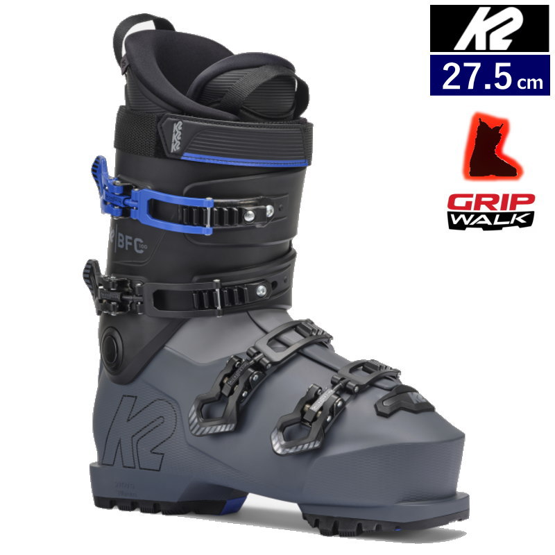 美品　ケーツー K2 BFC 100 スキーブーツ27-27.5cm 24-25 K2 BFC 100 [27.5cm足幅103mm幅] ケーツー メンズ スキーブーツ