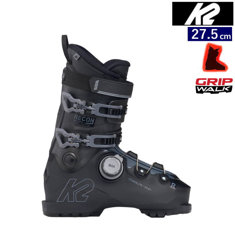 【値下げ】k2 RECON100 27.0-27.5cmオールラウンド 25-26 K2 Recon 100 BOA [27.5cm足幅97-100mm幅] ケーツー メンズ