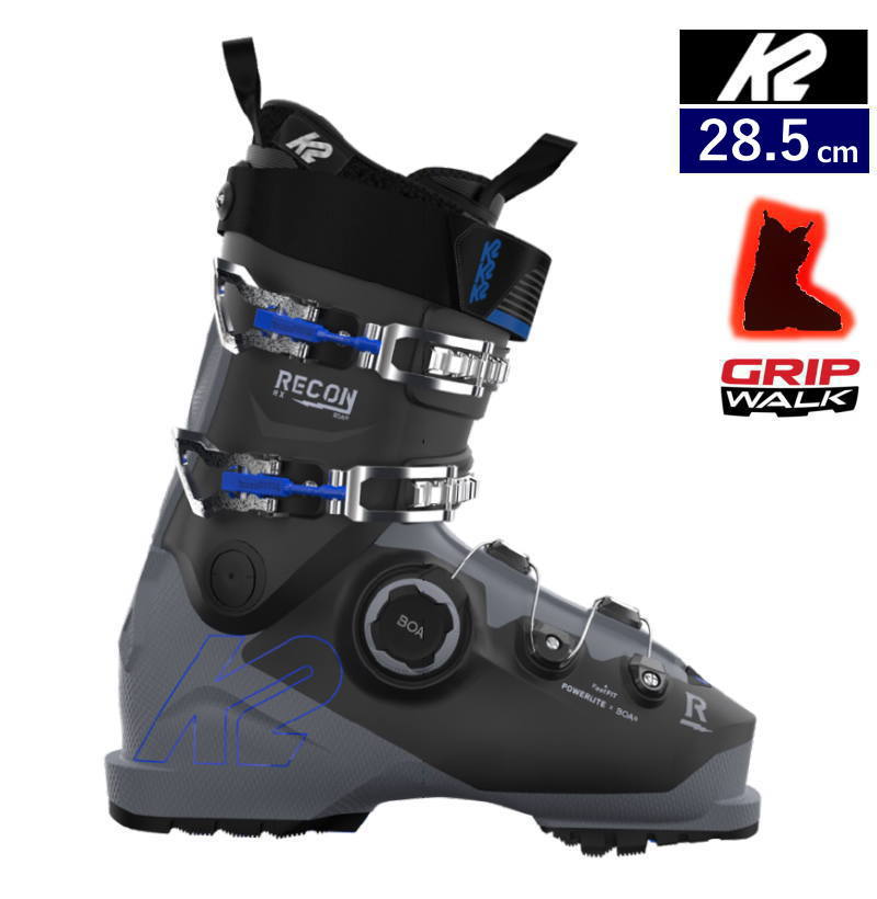 25-26モデル 超美品 K2 Recon 100 BOA スキー用ブーツ 25-26 K2 RECON RX BOA [28.5cm足幅97-100mm幅] ケーツー メンズ