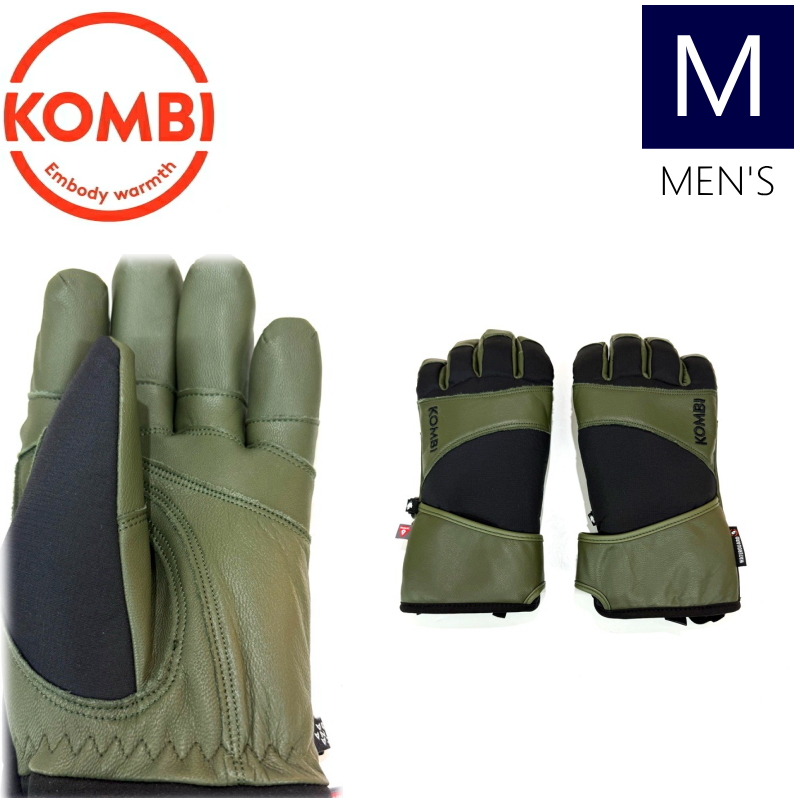 ○22-23 GROOVE MENS GLOVE カラー:FERN Mサイズ コンビ スキー