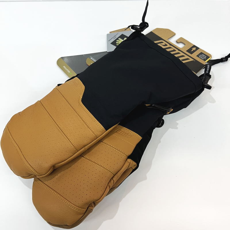 ○ POW AUGUST 2.0 LONG MITTEN カラー:BUCKHORN BROWN Mサイズ パウ グローブスキー スノーボード 関連画像2