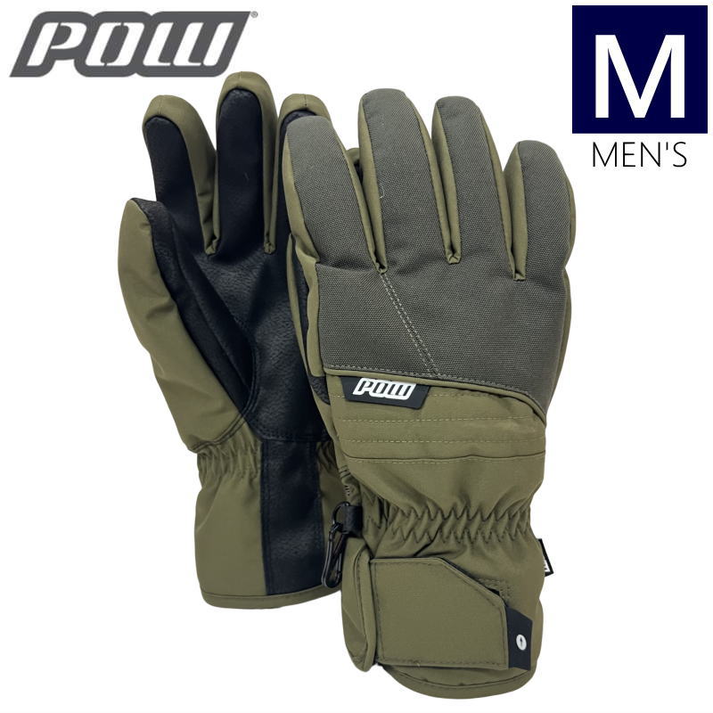 ○ POW ZERO GLOVE 2.0 カラー:OLIVE Mサイズ パウ グローブ スキー