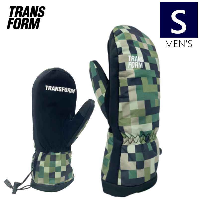 ○22-23 TRANS FORM THE BUDGET SMUGGLER MITTEN カラー:DIGI CAMO Sサイズ トランスフォーム スキー スノーボード　グローブ